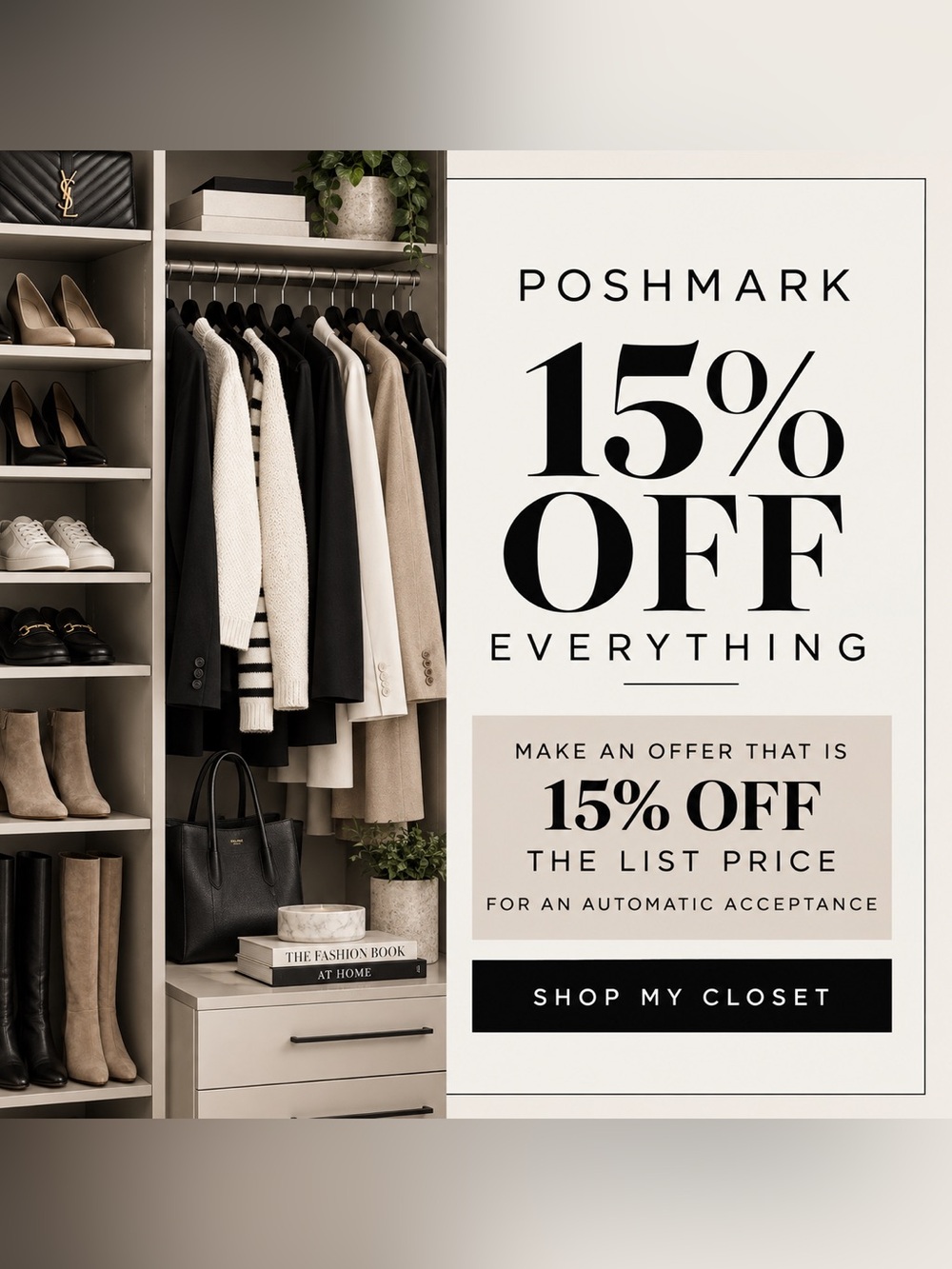 15% off Sale - Make an offer for automatic acceptance